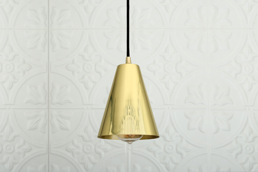 Moya Pendant Light | Polished Brass